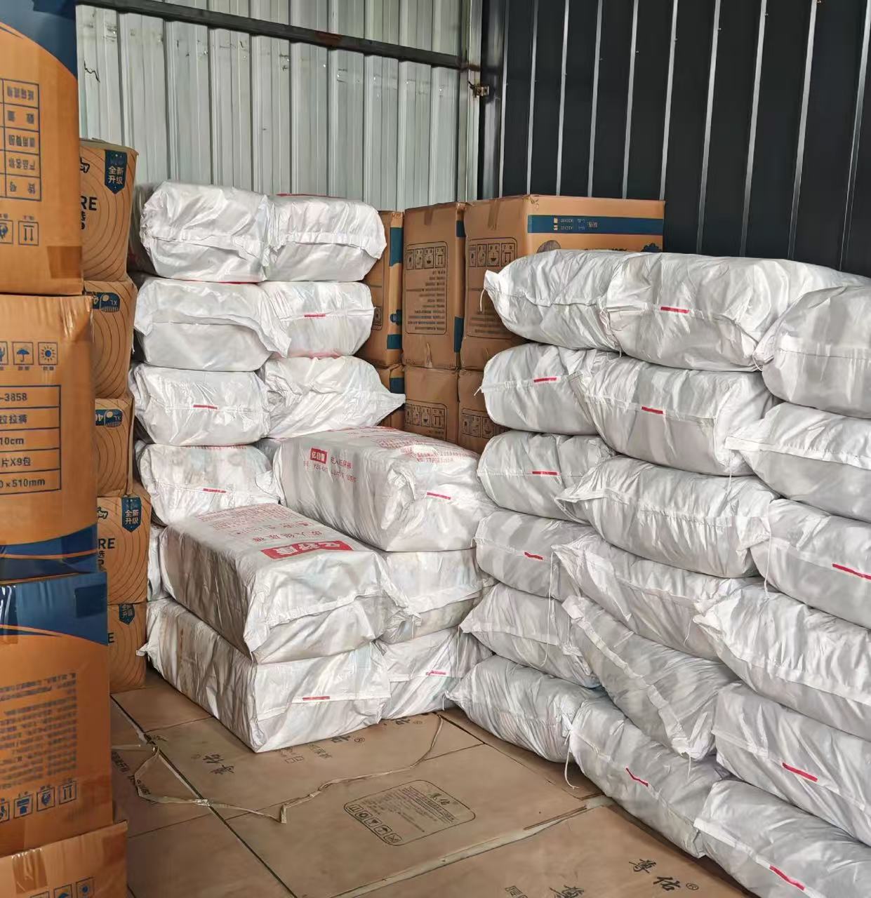 Adult care products on production line
